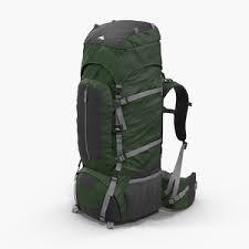 Green Camping Backpack