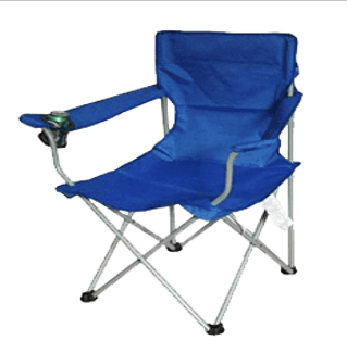 Blue Folding Chair